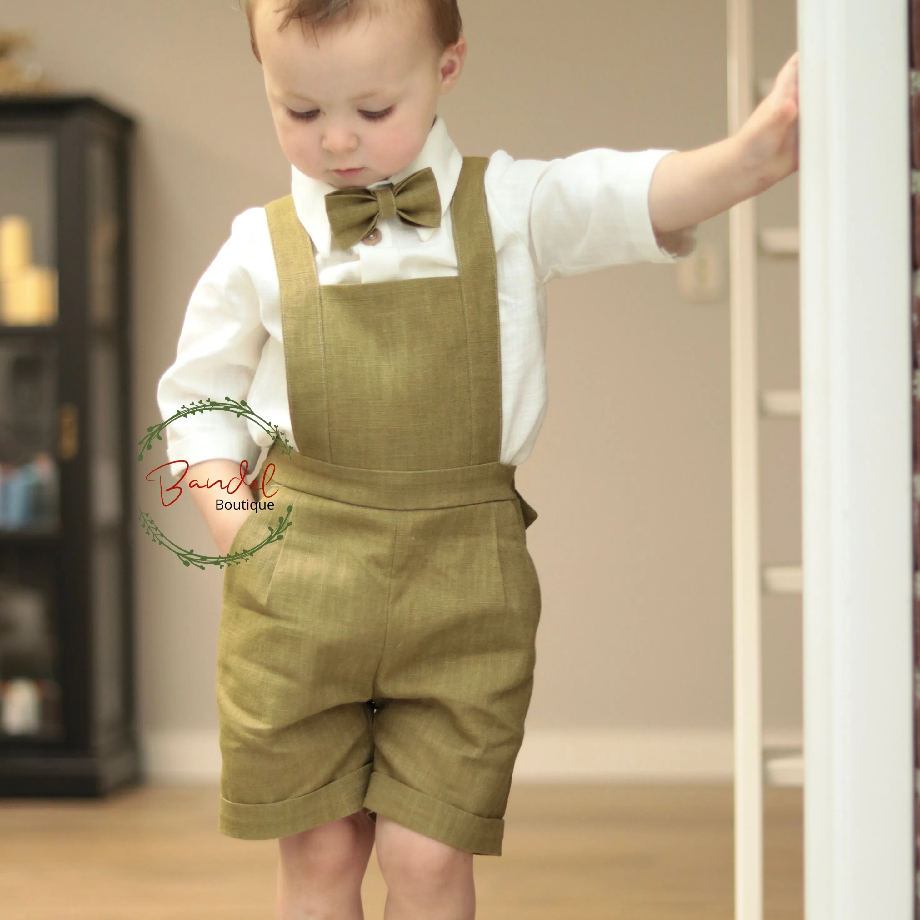 3 Pcs Ring Bearer Outfit
