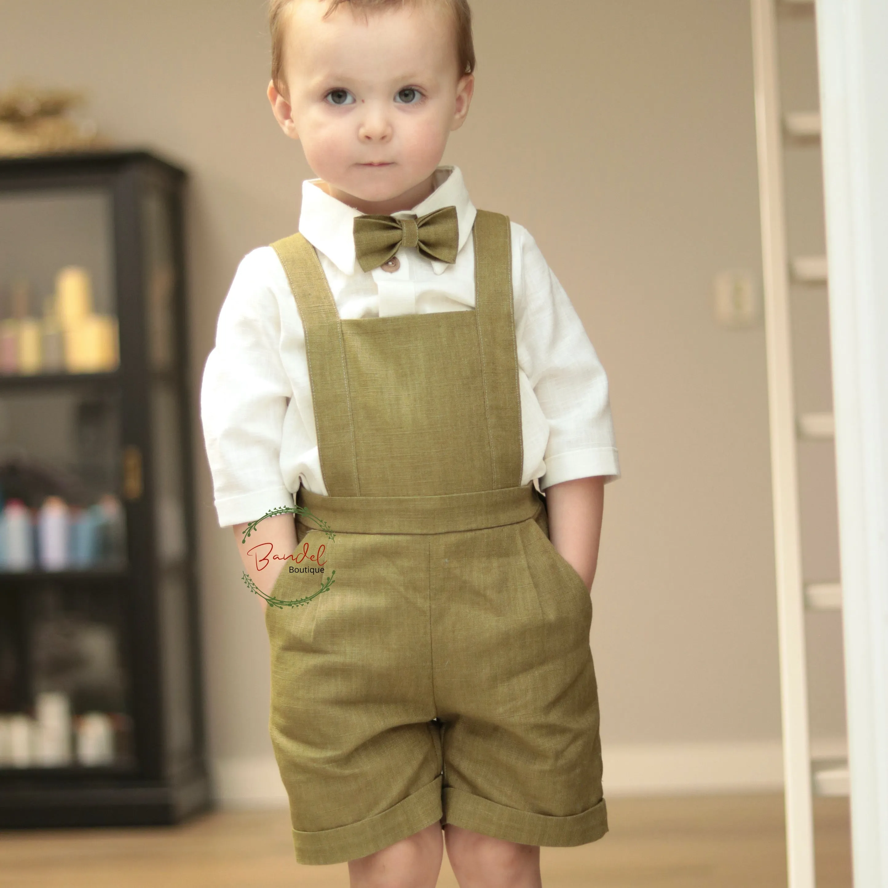 3 Pcs Ring Bearer Outfit