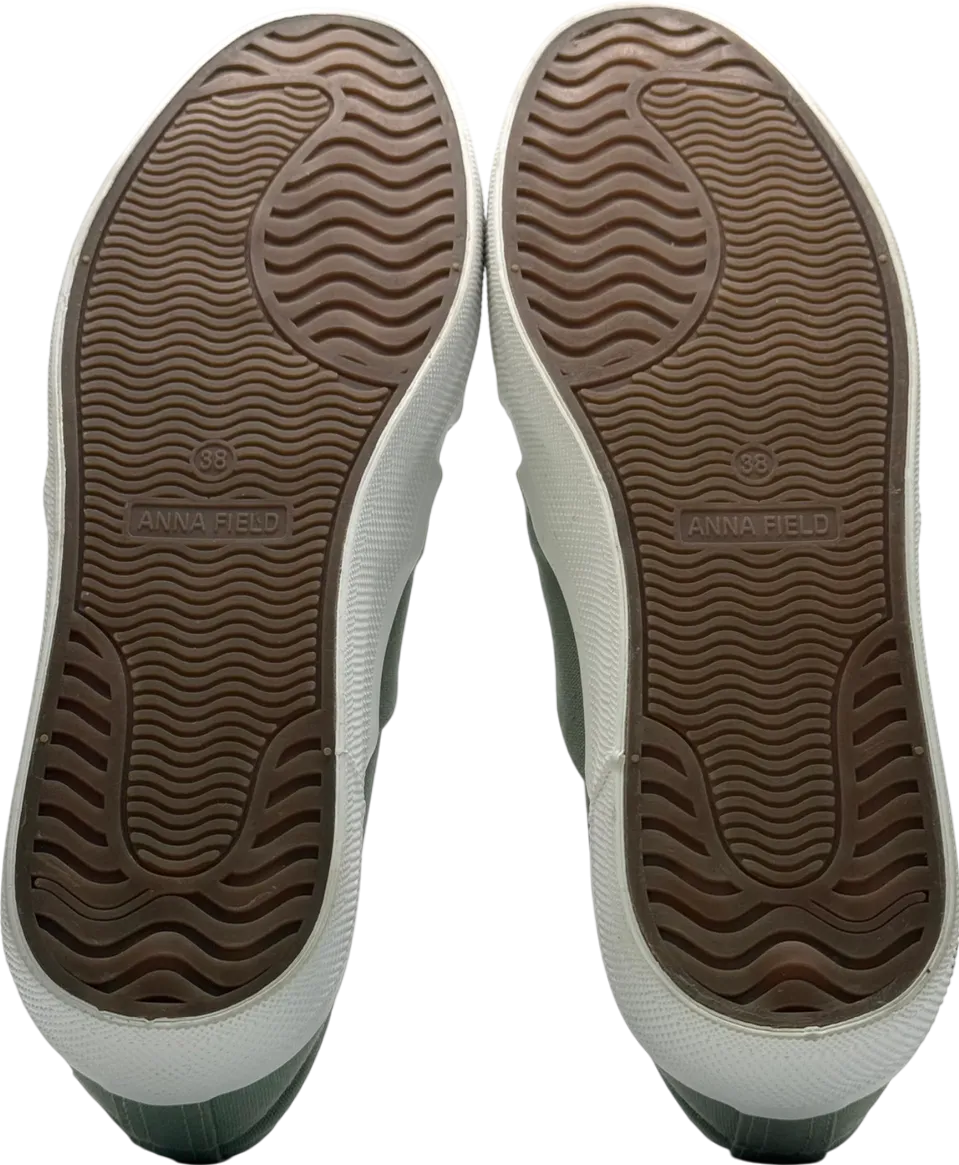 Anna Field Green Slip-ons - Mint UK 5 EU 38 👠