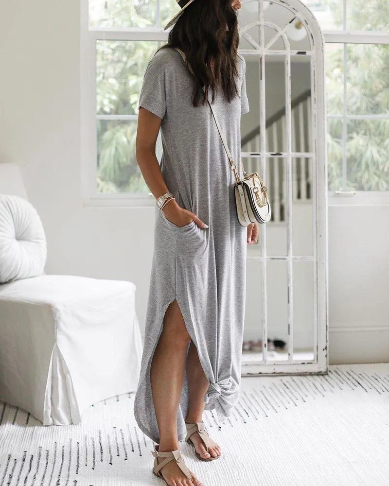 AnneLyra Chic Women's Maxi Dress  Soft Fabric, Multifunctional Elegance