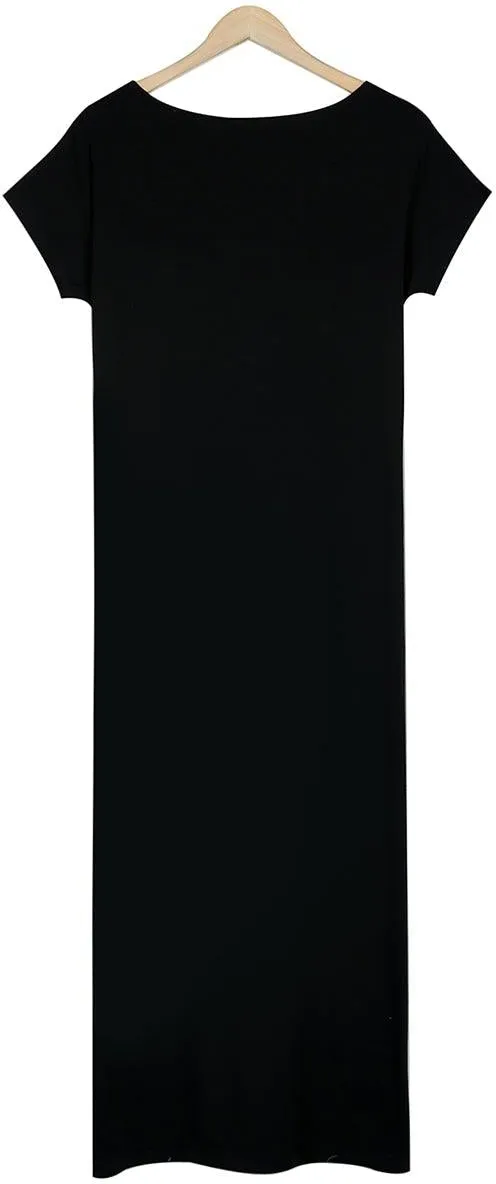 AnneLyra Chic Women's Maxi Dress  Soft Fabric, Multifunctional Elegance