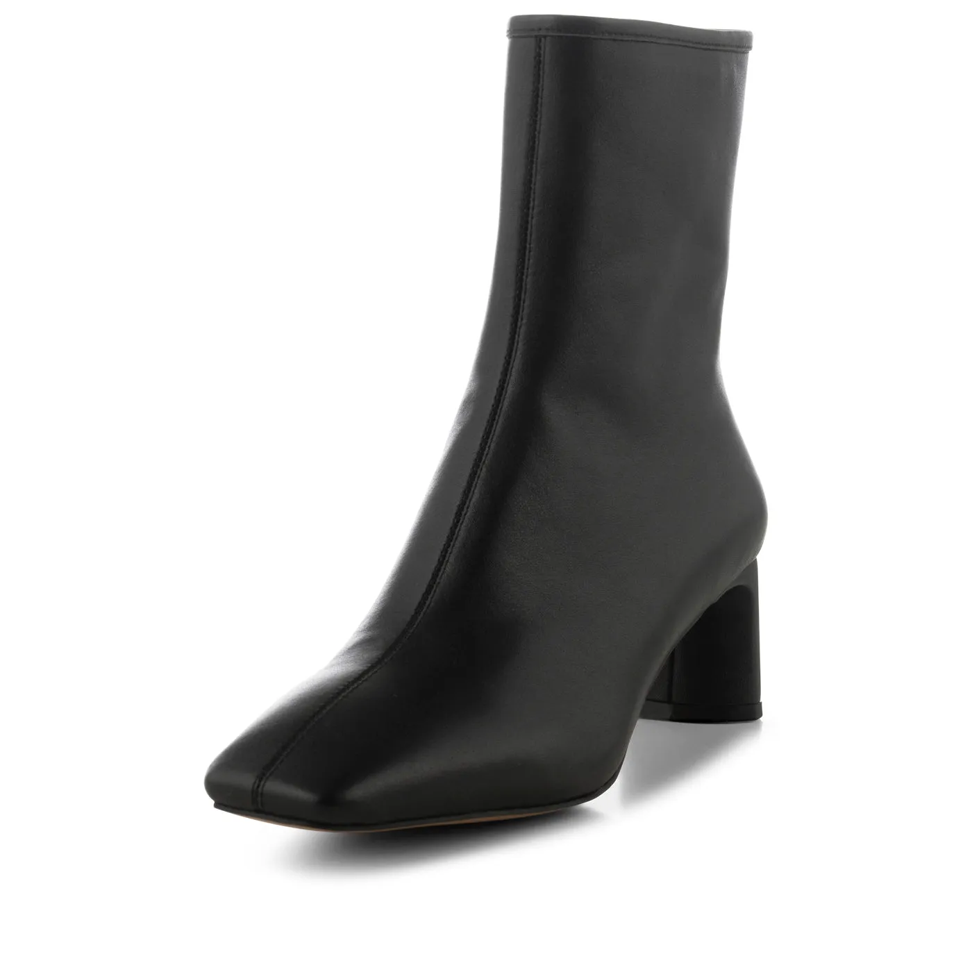 Arlo bootie leather - BLACK