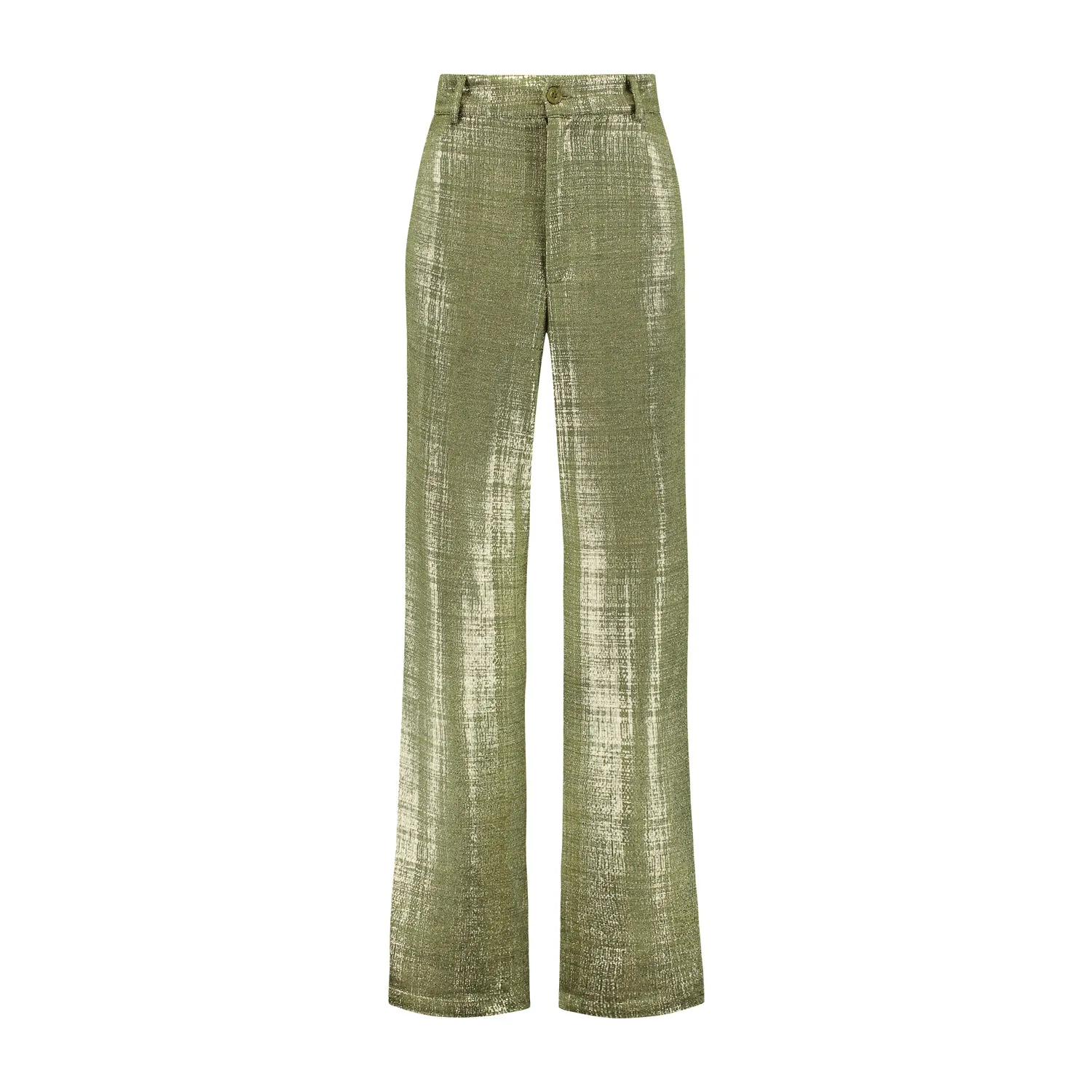 Belly pants | green gold