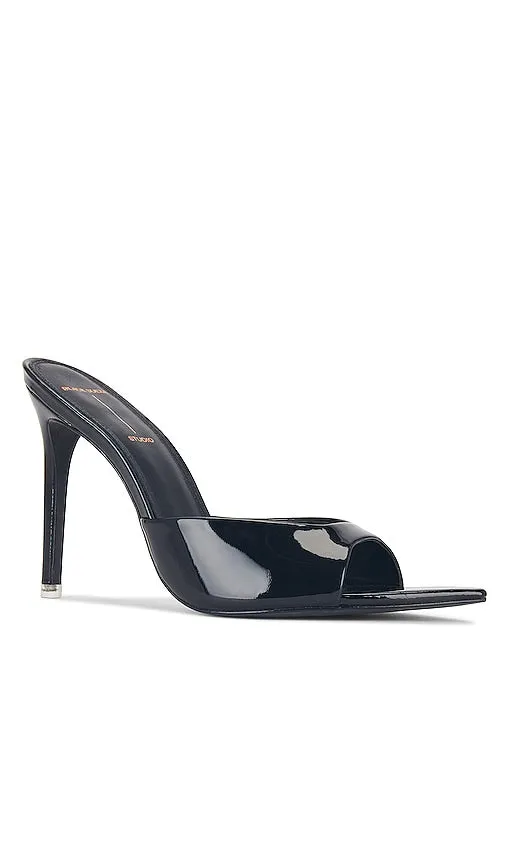 BLACK SUEDE STUDIO Brea Mule in Black