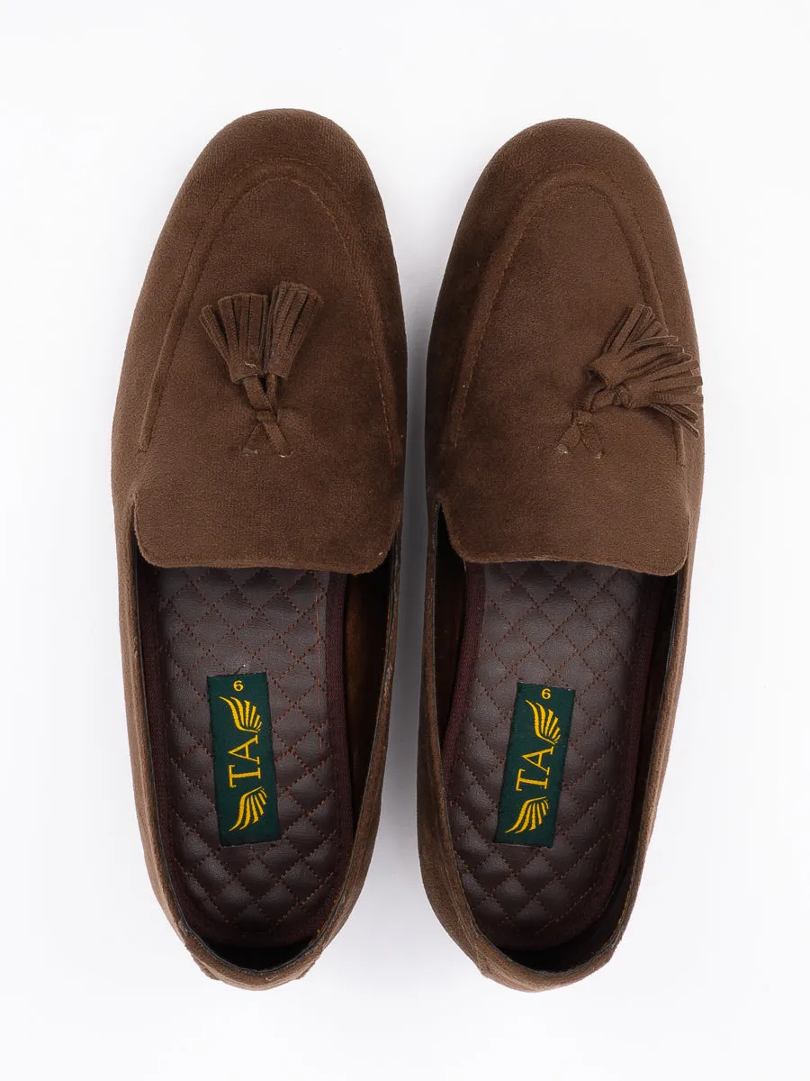 Brown Winter Pumps