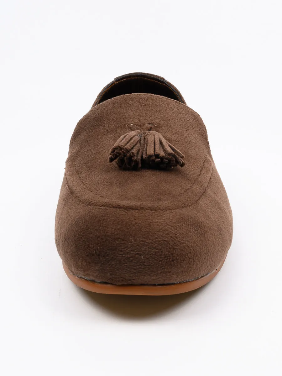 Brown Winter Pumps