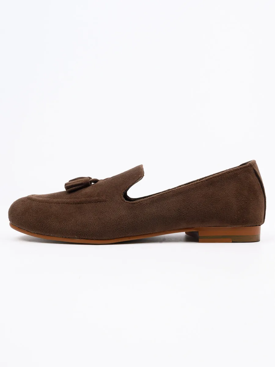 Brown Winter Pumps