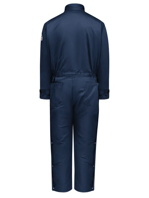 Bulwark Men's Excel FR® ComforTouch® Premium Insulated Coverall - Navy