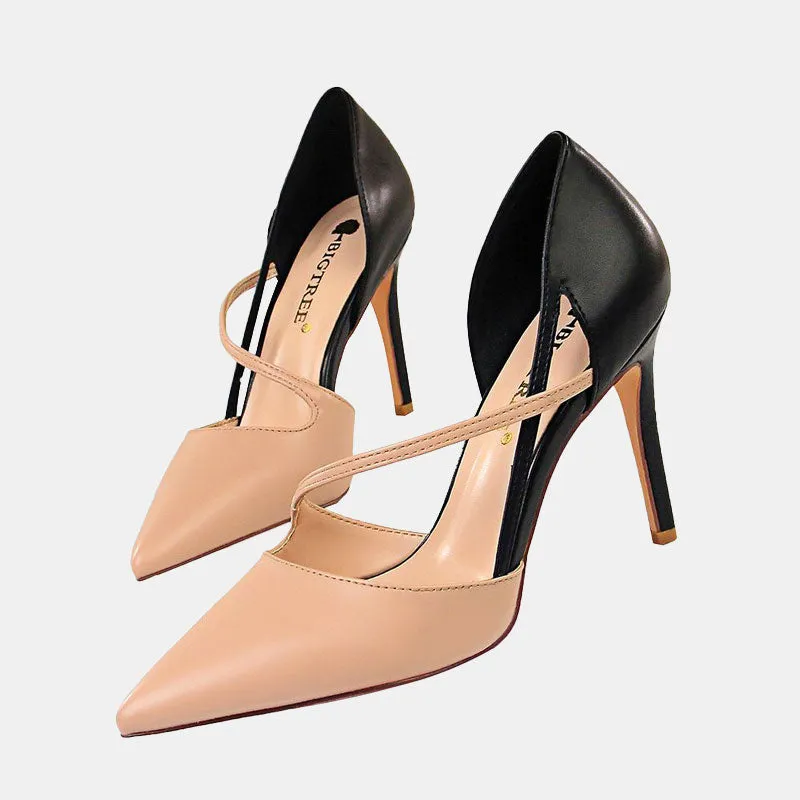 Camelia Mixed Color Pumps