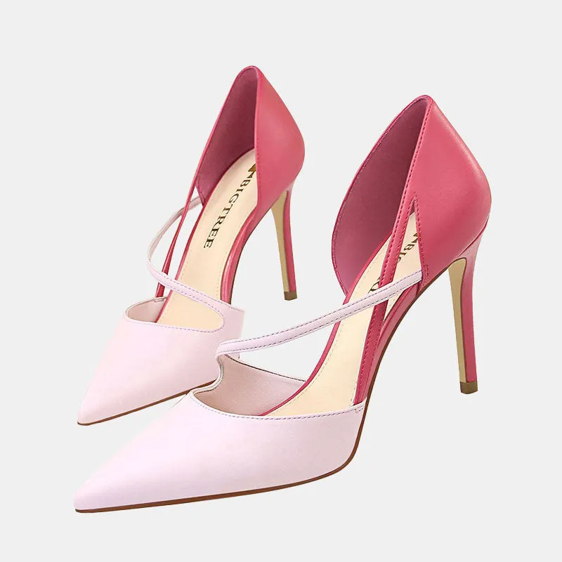 Camelia Mixed Color Pumps