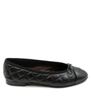 Chanel black ballerina shoes ALC0093