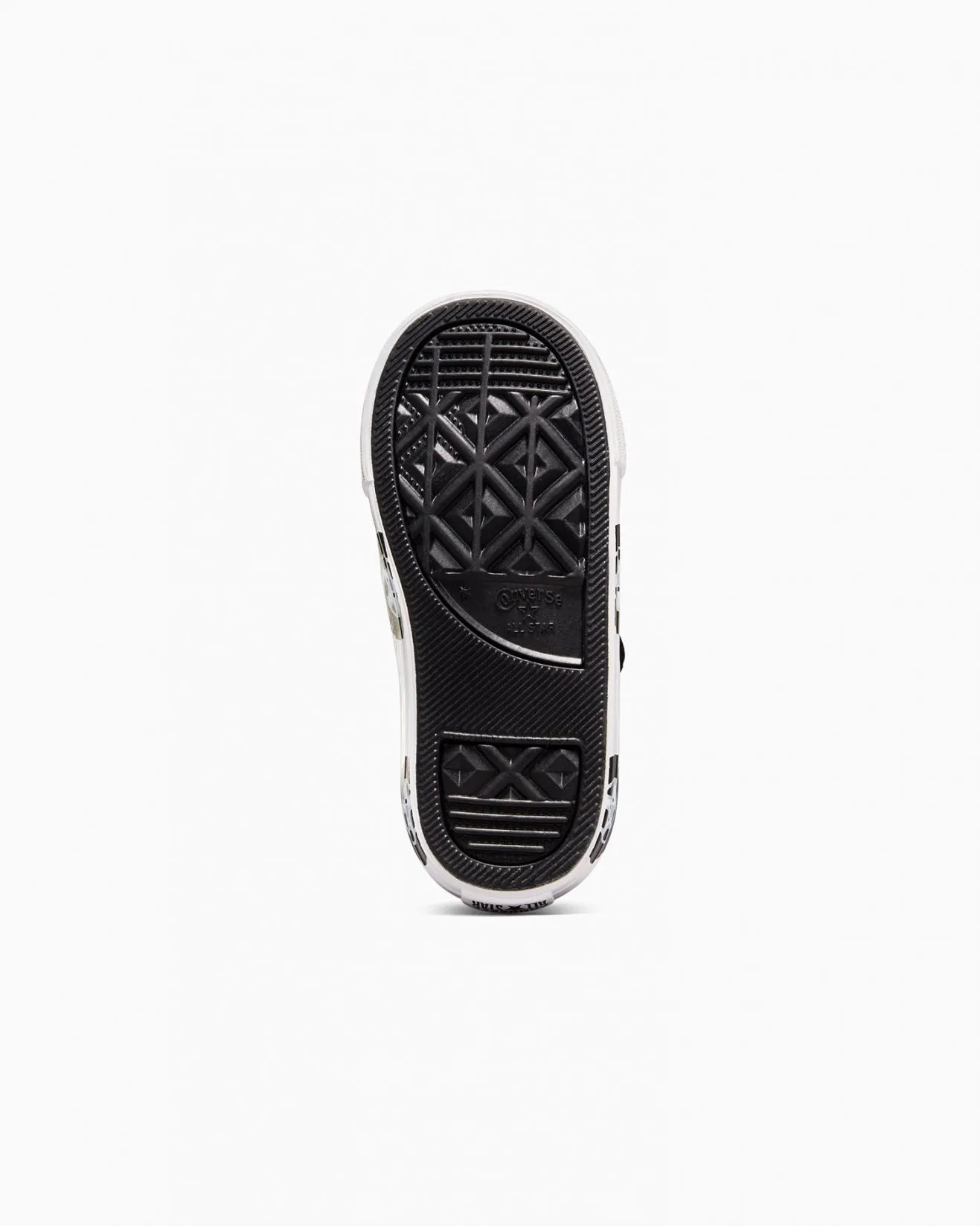 Converse Infant Low Cut Canvas Sneaker (Cars Black)