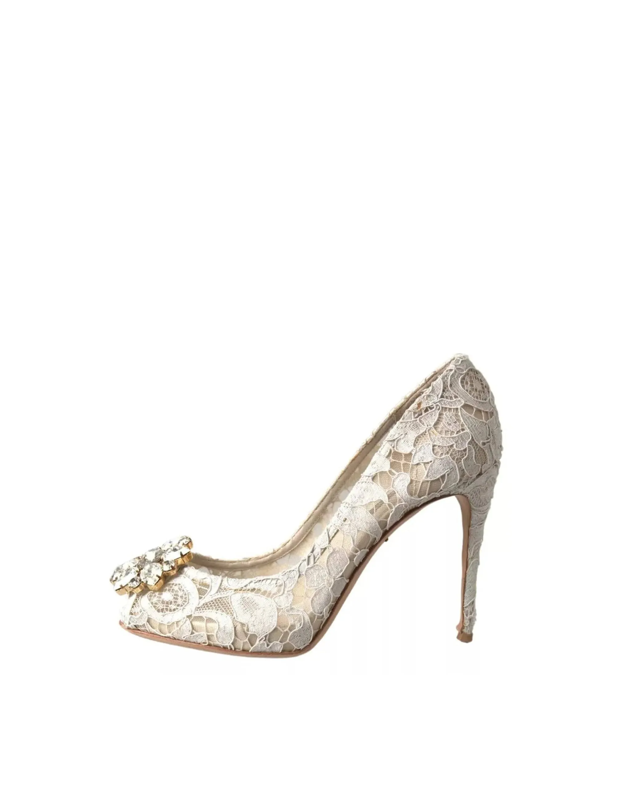 Crystal Taormina Lace Pumps