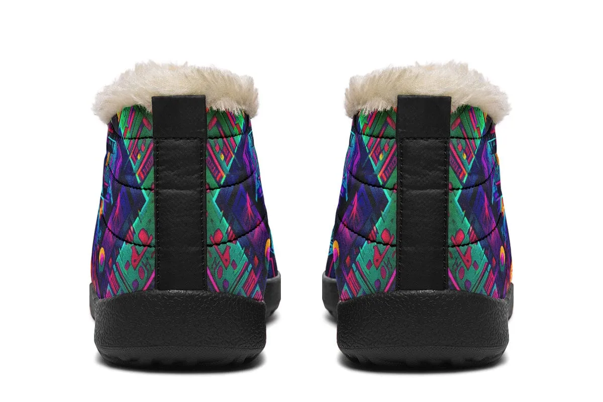 Cyber Night Winter Slippers