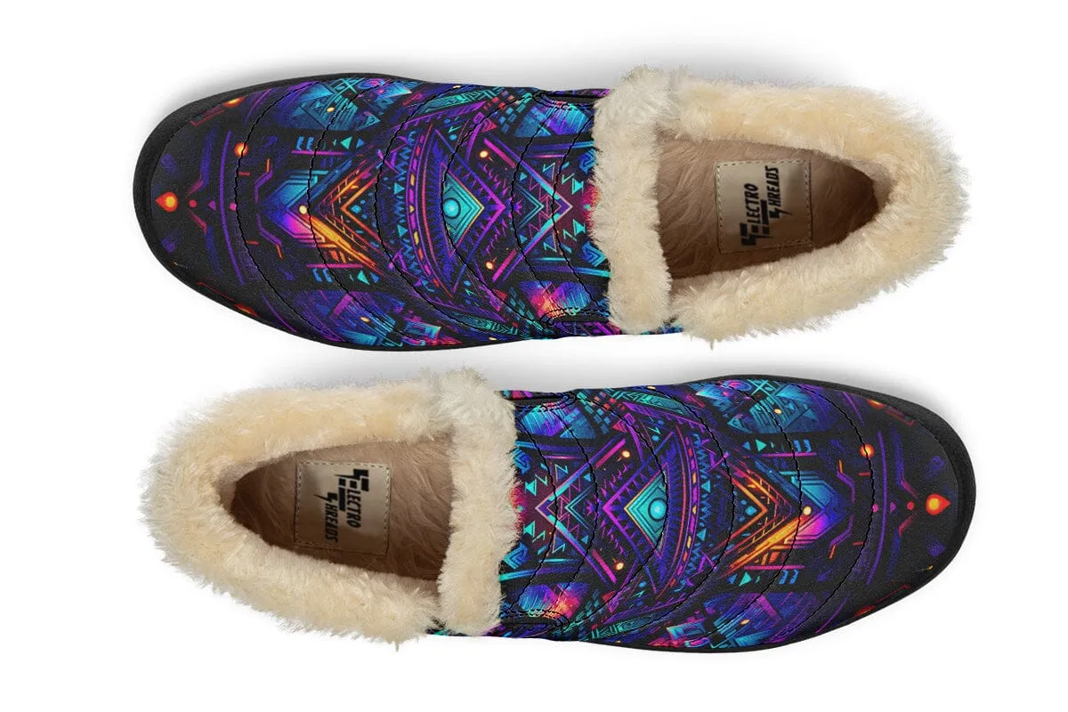 Cyber Night Winter Slippers
