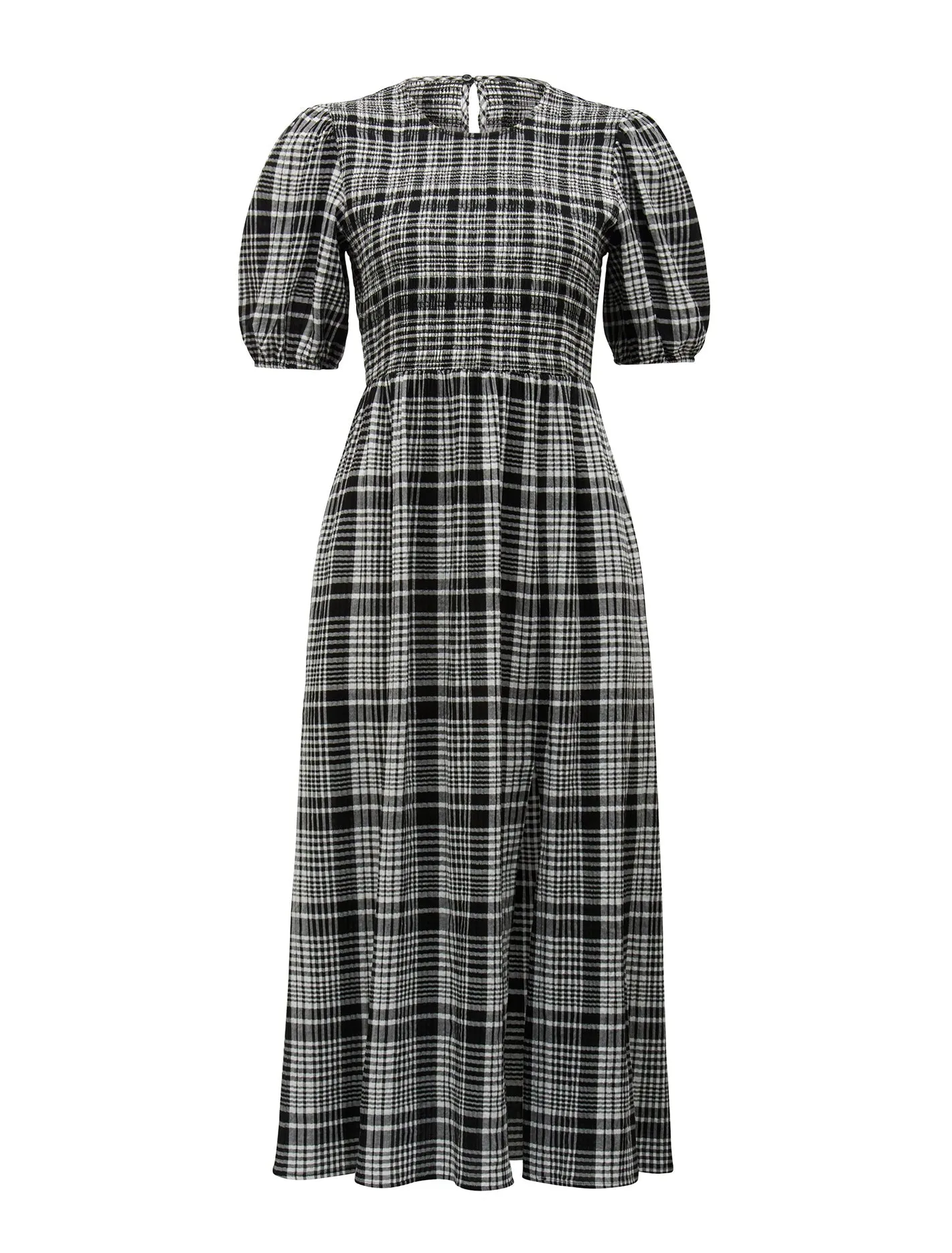 Dakota Check Midi Dress