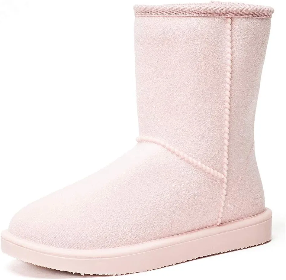 DKSUKO Women's Classic Waterproof Snow Boots Winter Boots