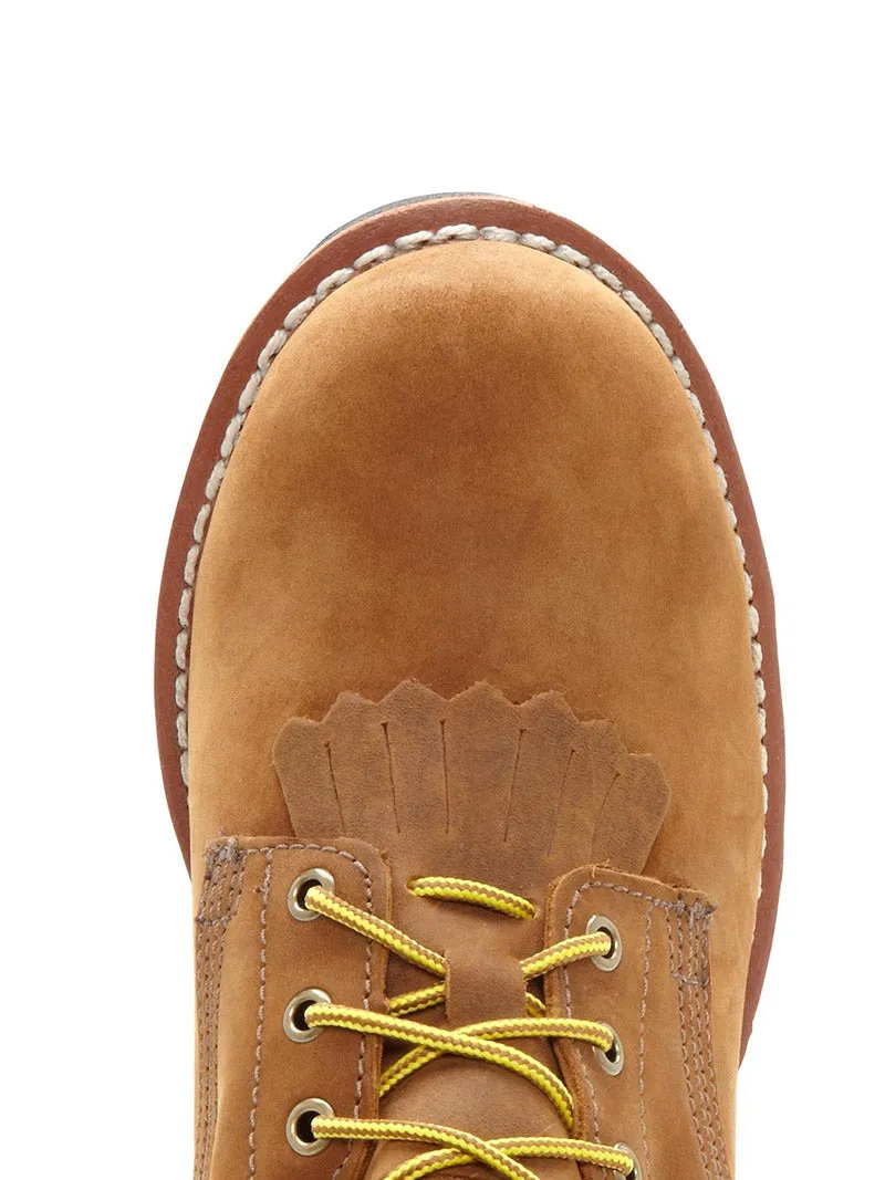 Georgia G9382 Mens Steel Toe Insulated Logger Boot Worn Saddle - B
