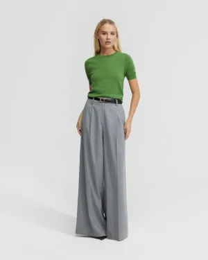 Grace Short Sleeve Cashmere Blend Knit