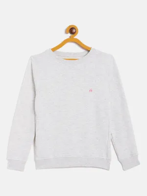 Grey Round Neck Sweatshirt