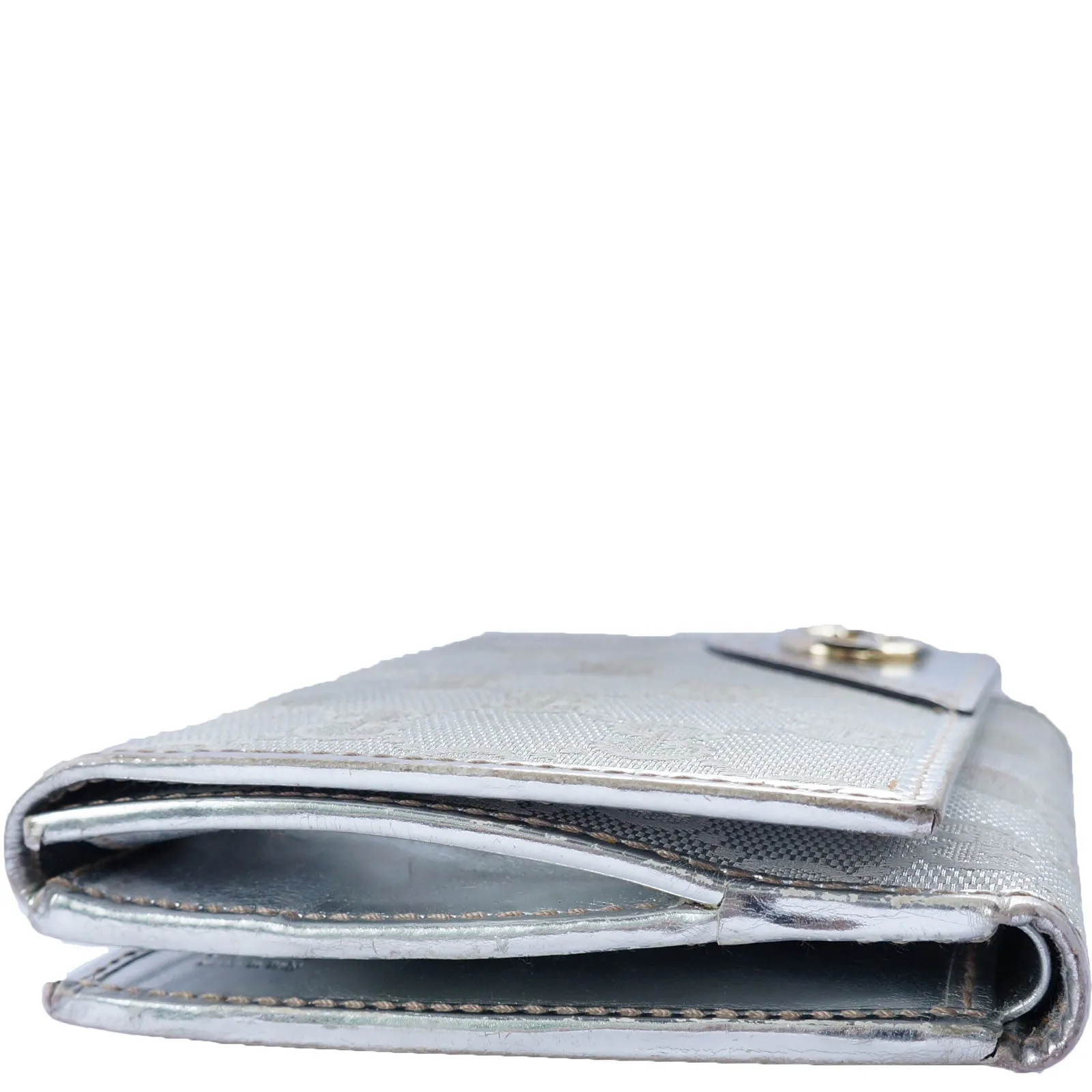 GUCCI GG CANVAS BRITT COMPACT WALLET