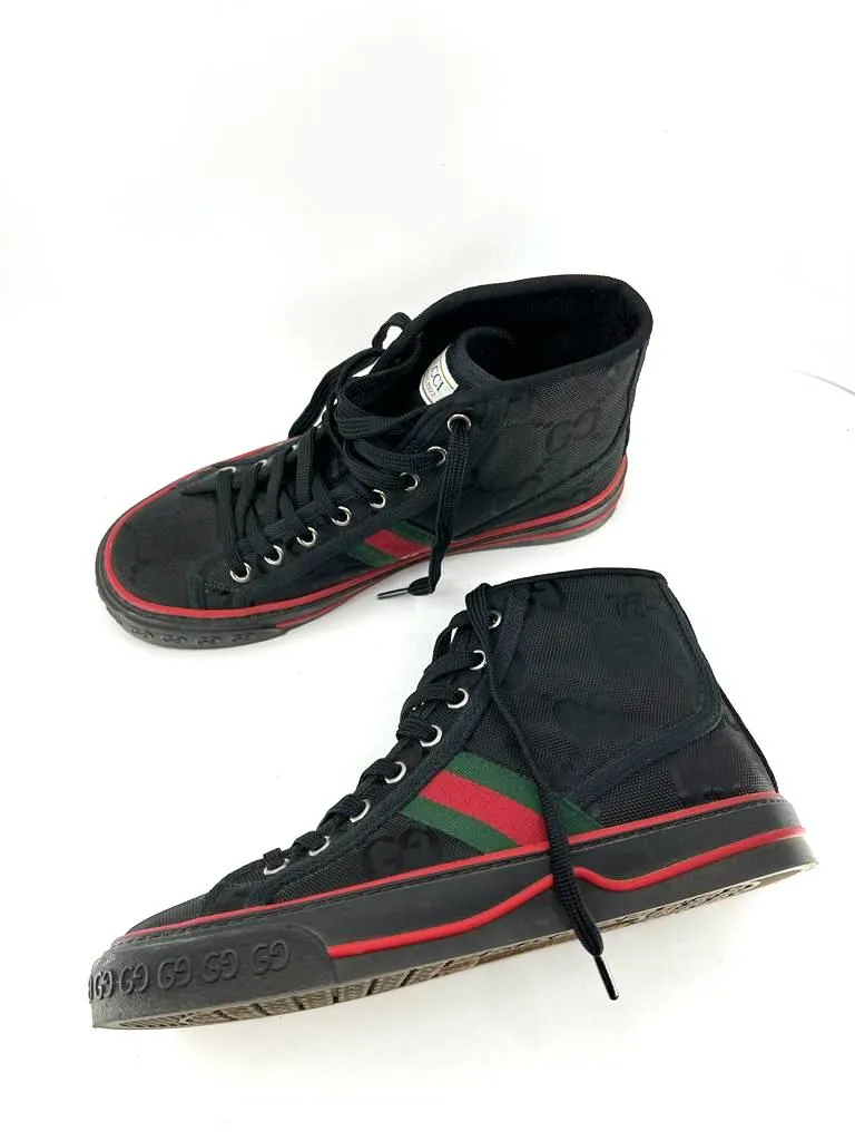 GUCCI OFF THE GRID HIGH-TOP SNEAKERS