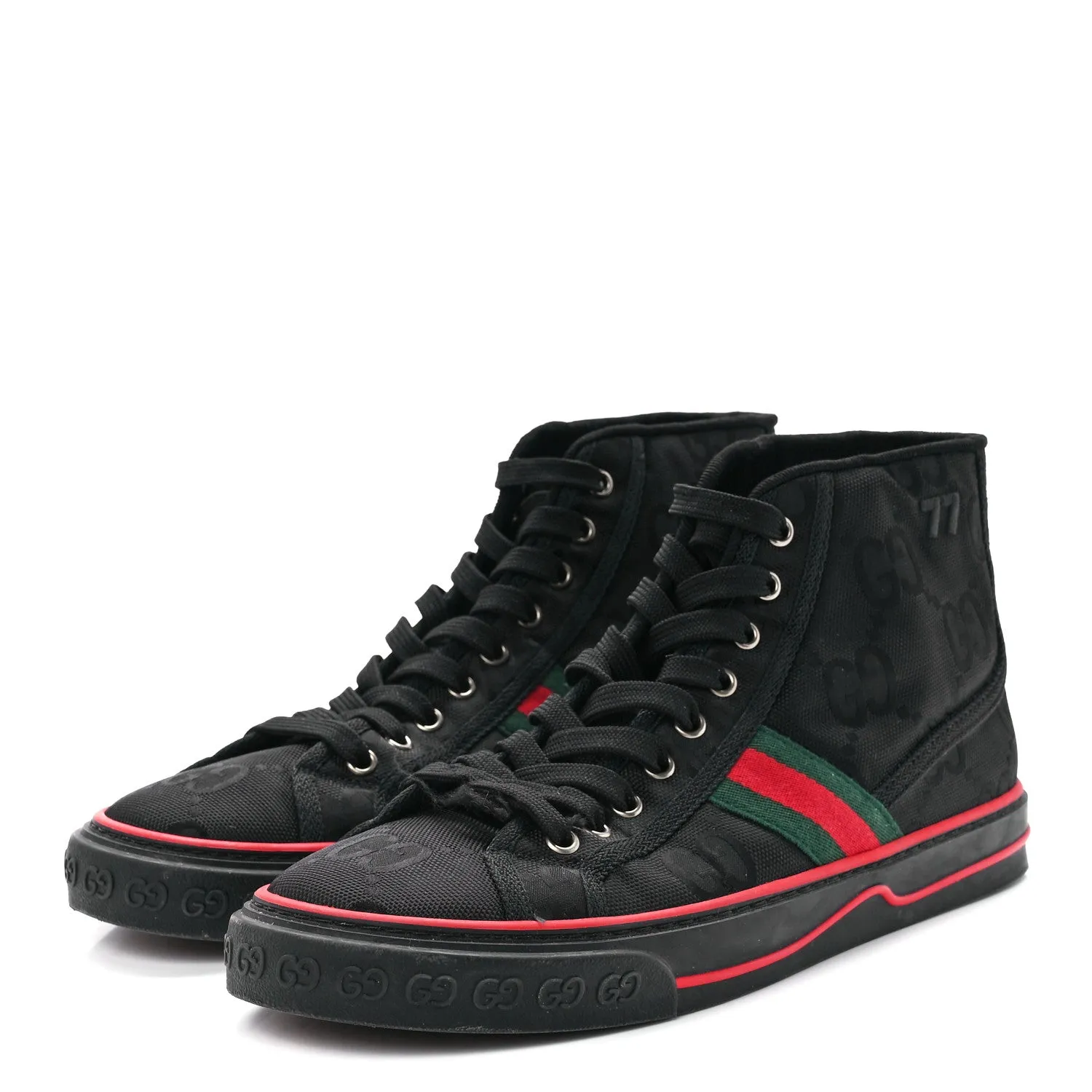 GUCCI OFF THE GRID HIGH-TOP SNEAKERS
