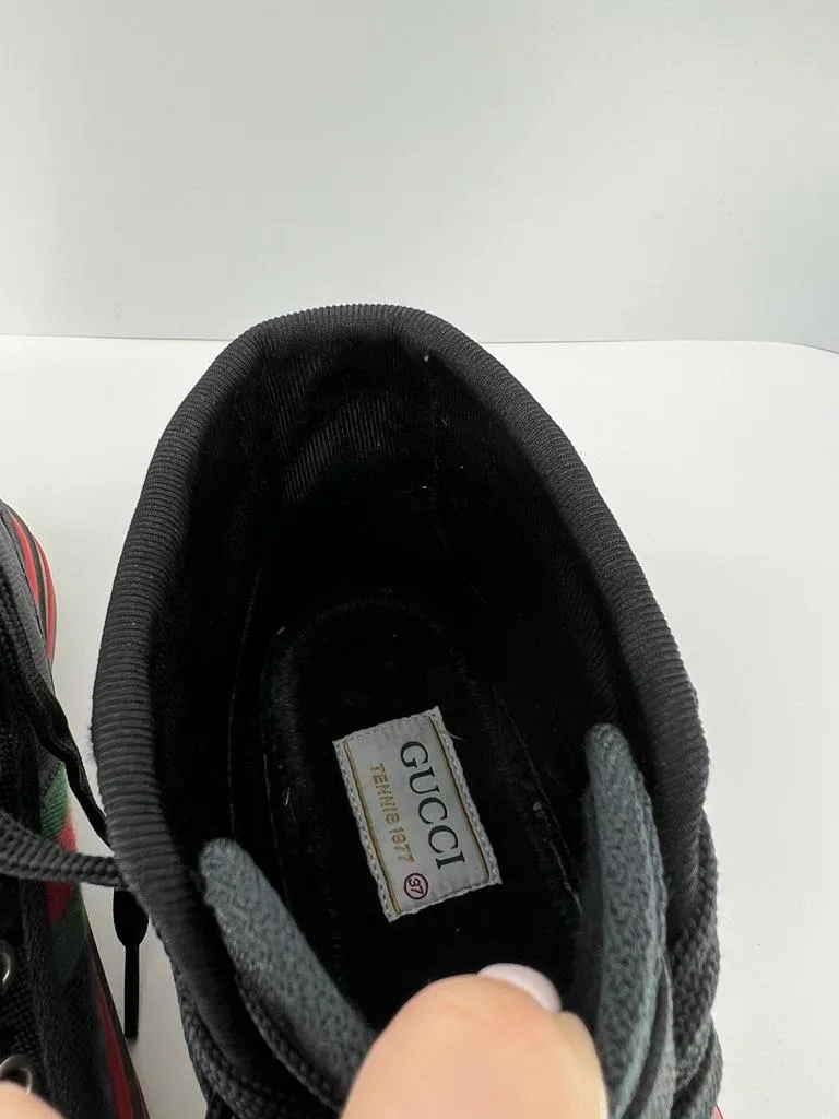 GUCCI OFF THE GRID HIGH-TOP SNEAKERS