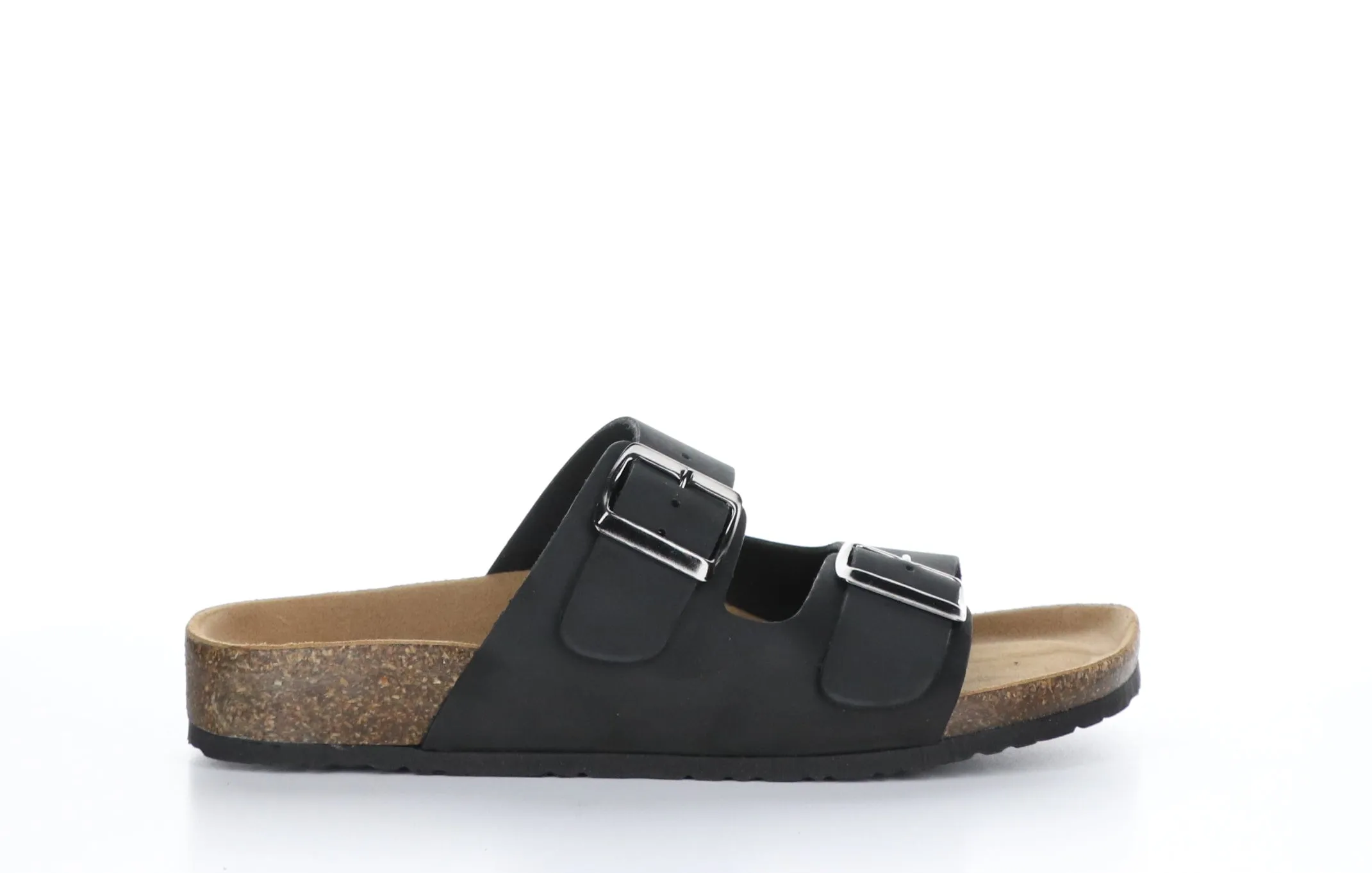 IVAN Black Casual Slides