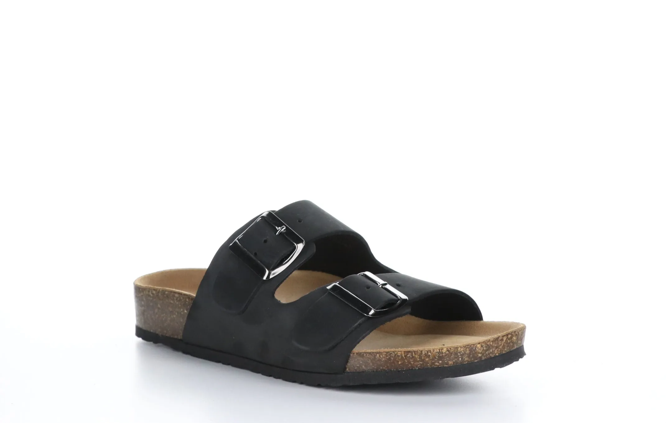 IVAN Black Casual Slides