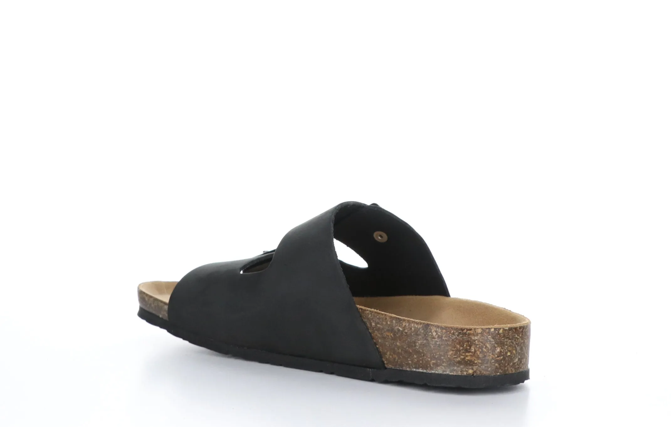 IVAN Black Casual Slides
