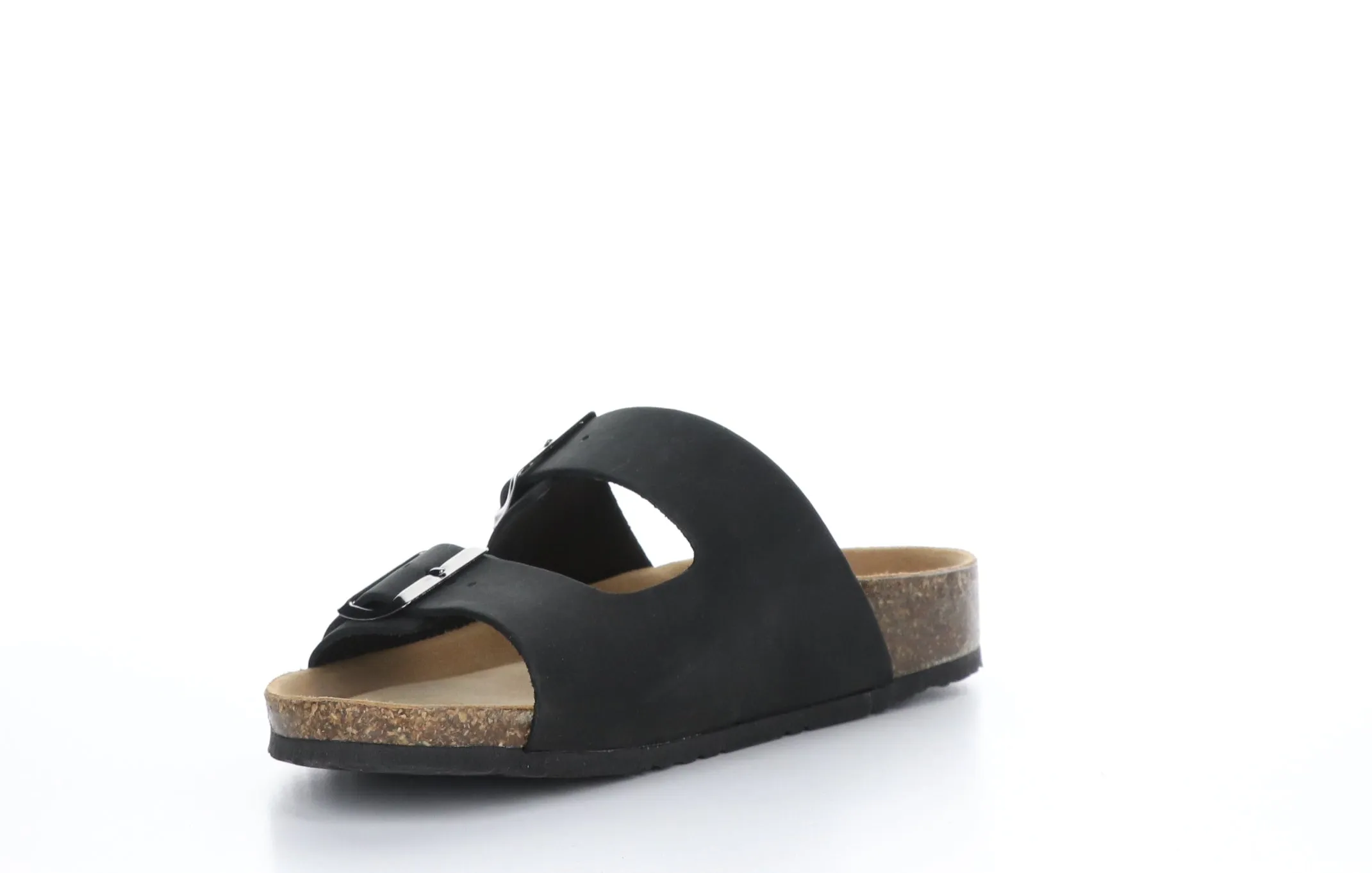 IVAN Black Casual Slides