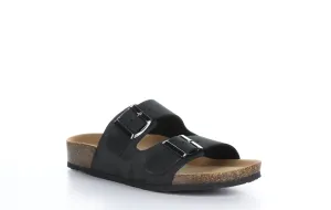 IVAN Black Casual Slides