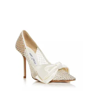 Jimmy Choo Women's Love 100 Embellished Pointed Toe Pumps