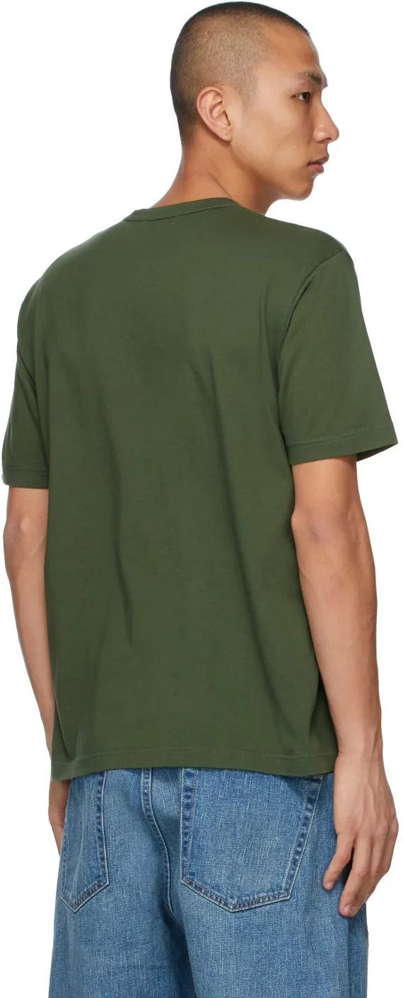 Junya Watanabe Khaki 'eYe' T-Shirt