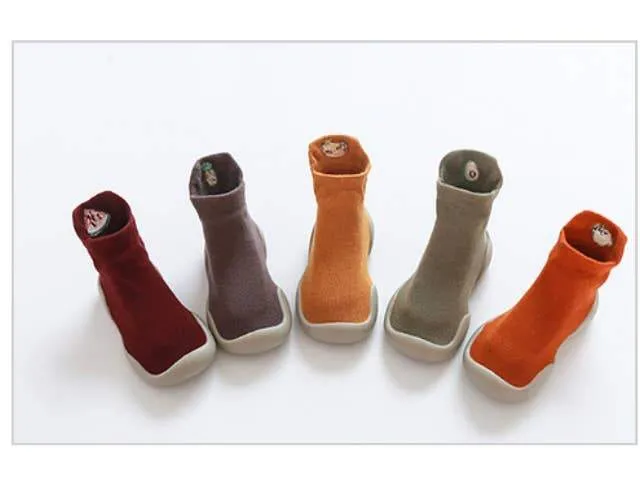 Kids Eco Fruity Shoe Socks - Green