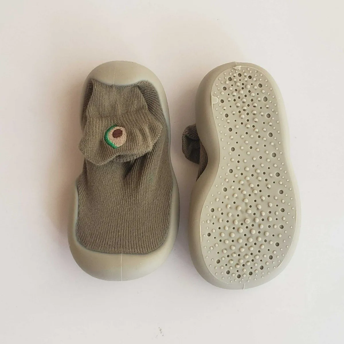 Kids Eco Fruity Shoe Socks - Green