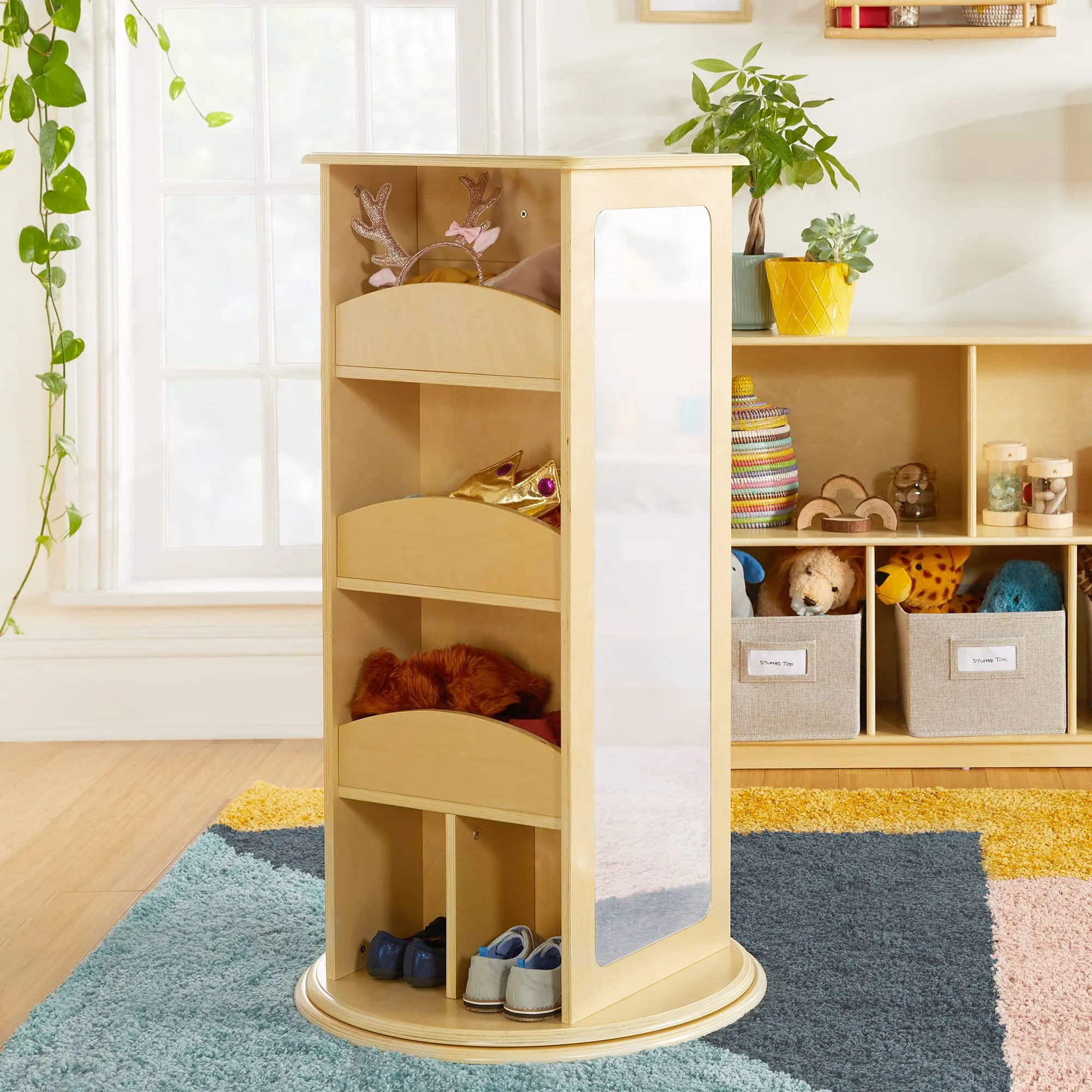 Kids' Rotating Dress Up Storage Center