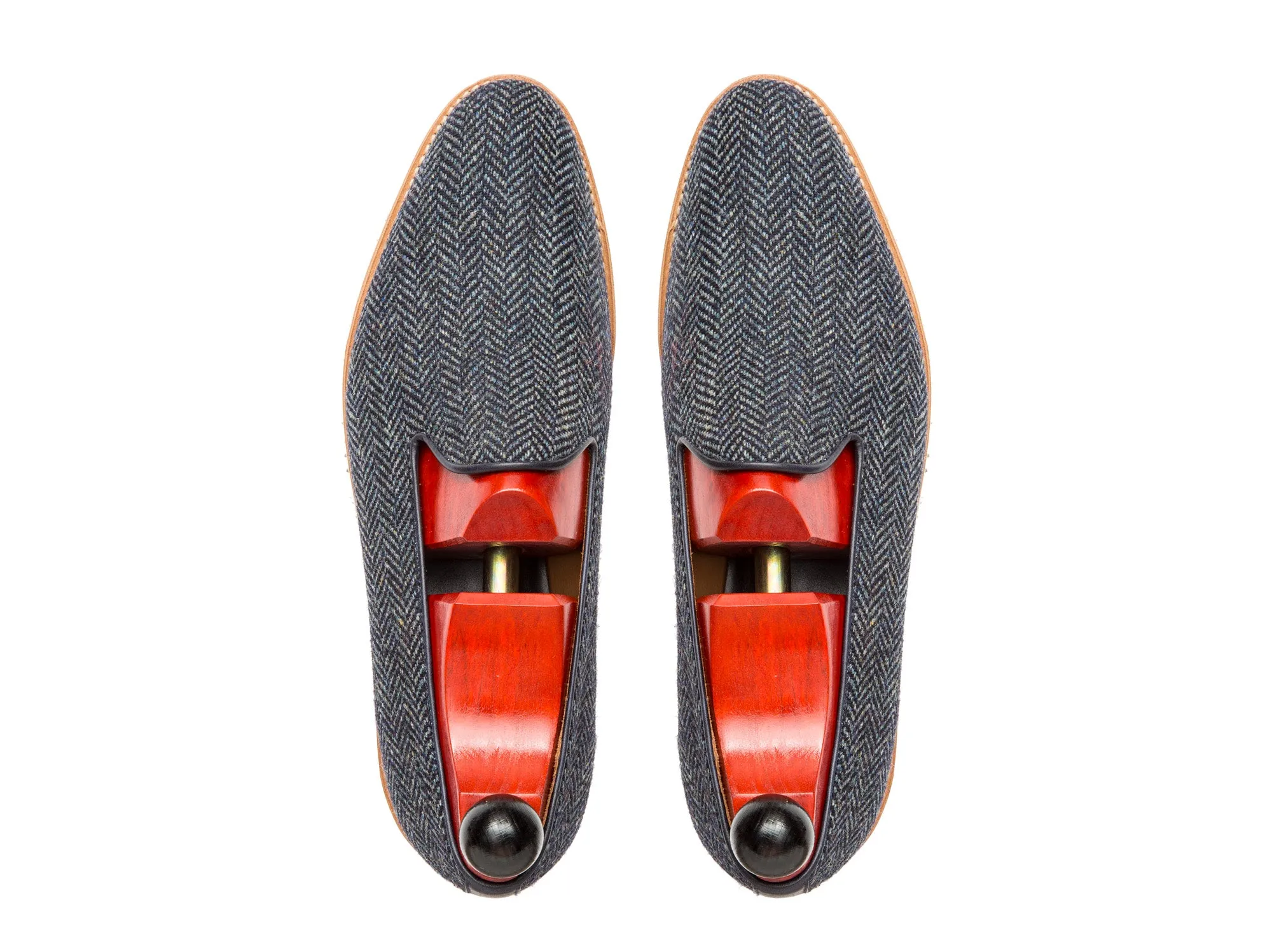 Laurelhurst II - MTO - Blue Tweed - TMG Last - White XLite Sole