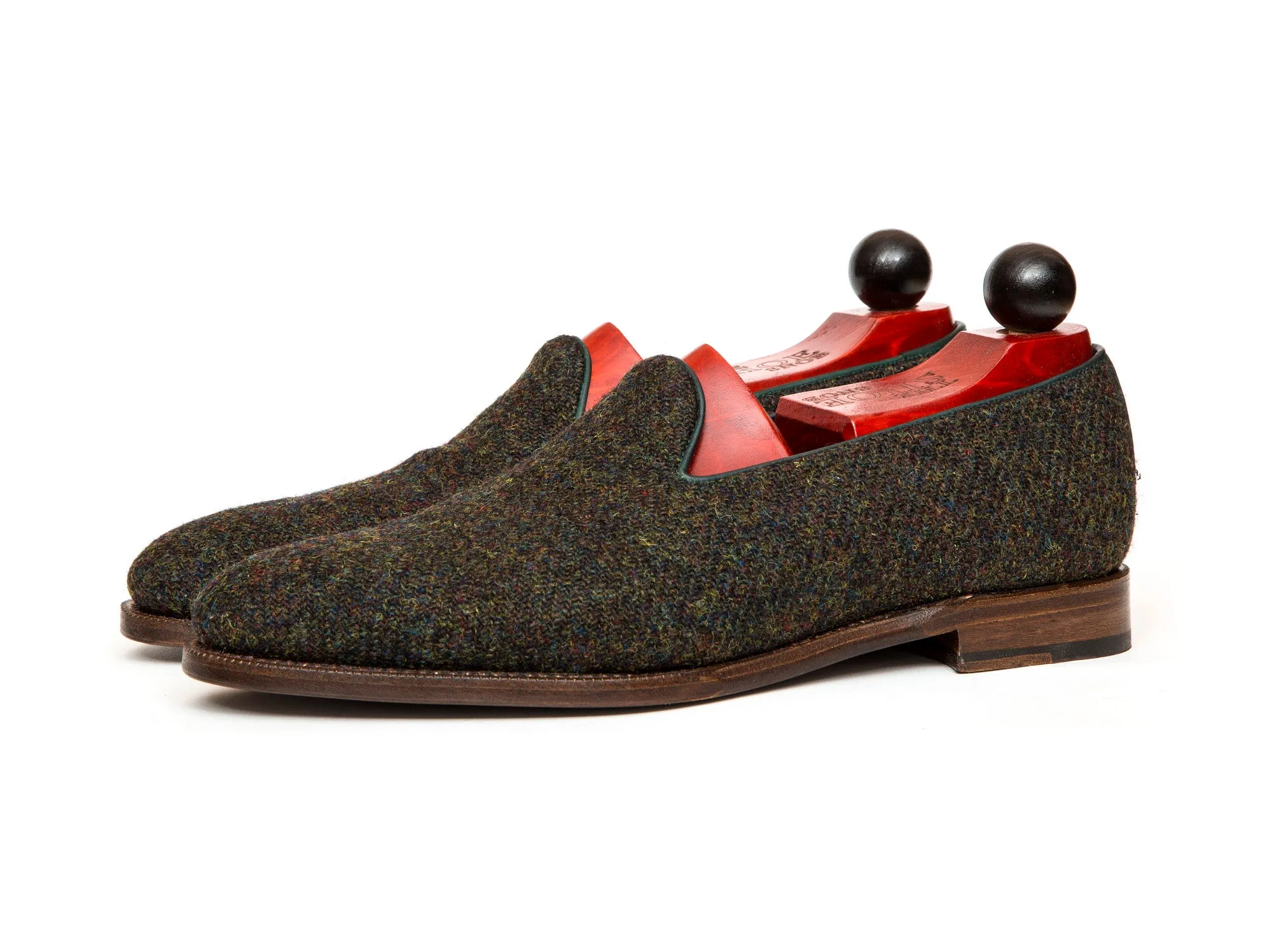 Laurelhurst II - MTO - Forest Medley Tweed - TMG Last - Antique Single Leather Sole