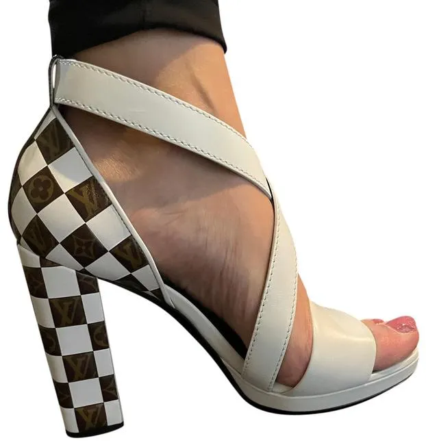LOUIS VUITTON MATCHMAKE CROSS SANDALS