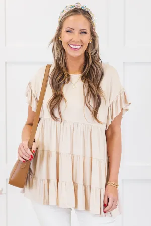 Love And Honey Tunic, Taupe
