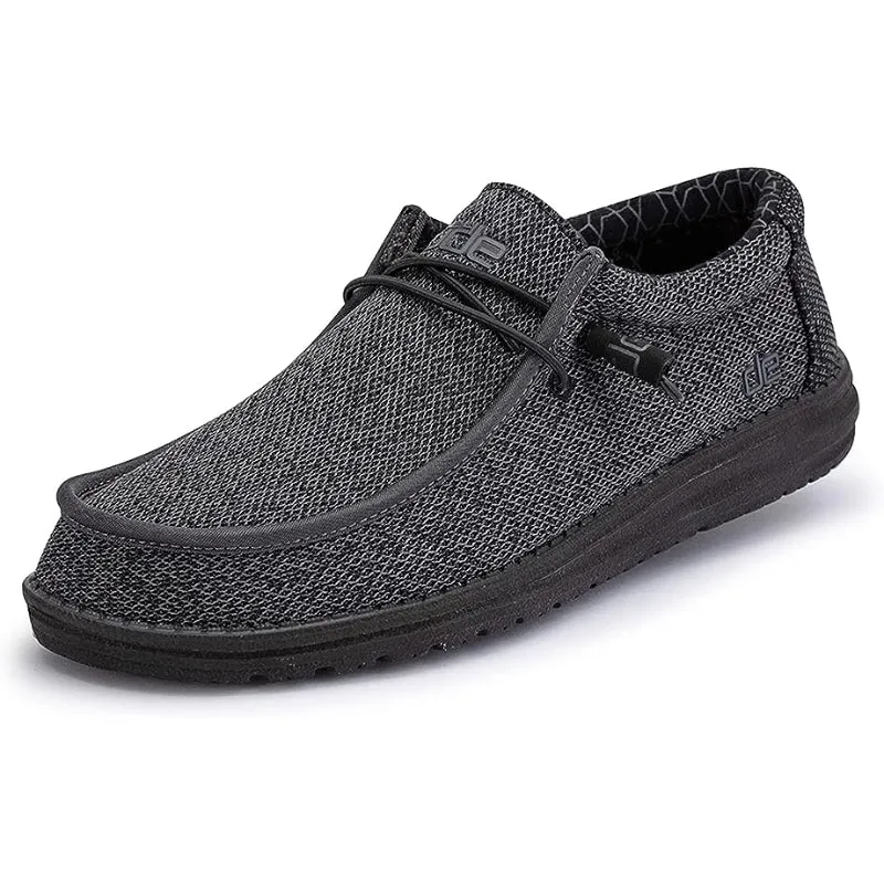 Men's Light Weight Lace Up Loafers