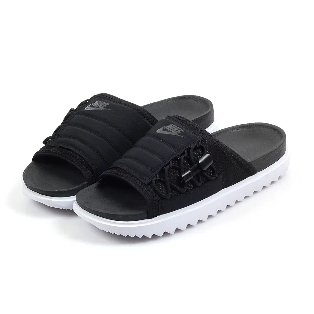 Nike Asuna Premium "Matte Black" Slides (Black/Anthracite/White)(CI8799-003)