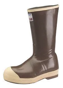 Norcross Size 10 XTRATUF Copper Tan 16" Insulated Neoprene Boots With Chevron Outsole And Steel Toe