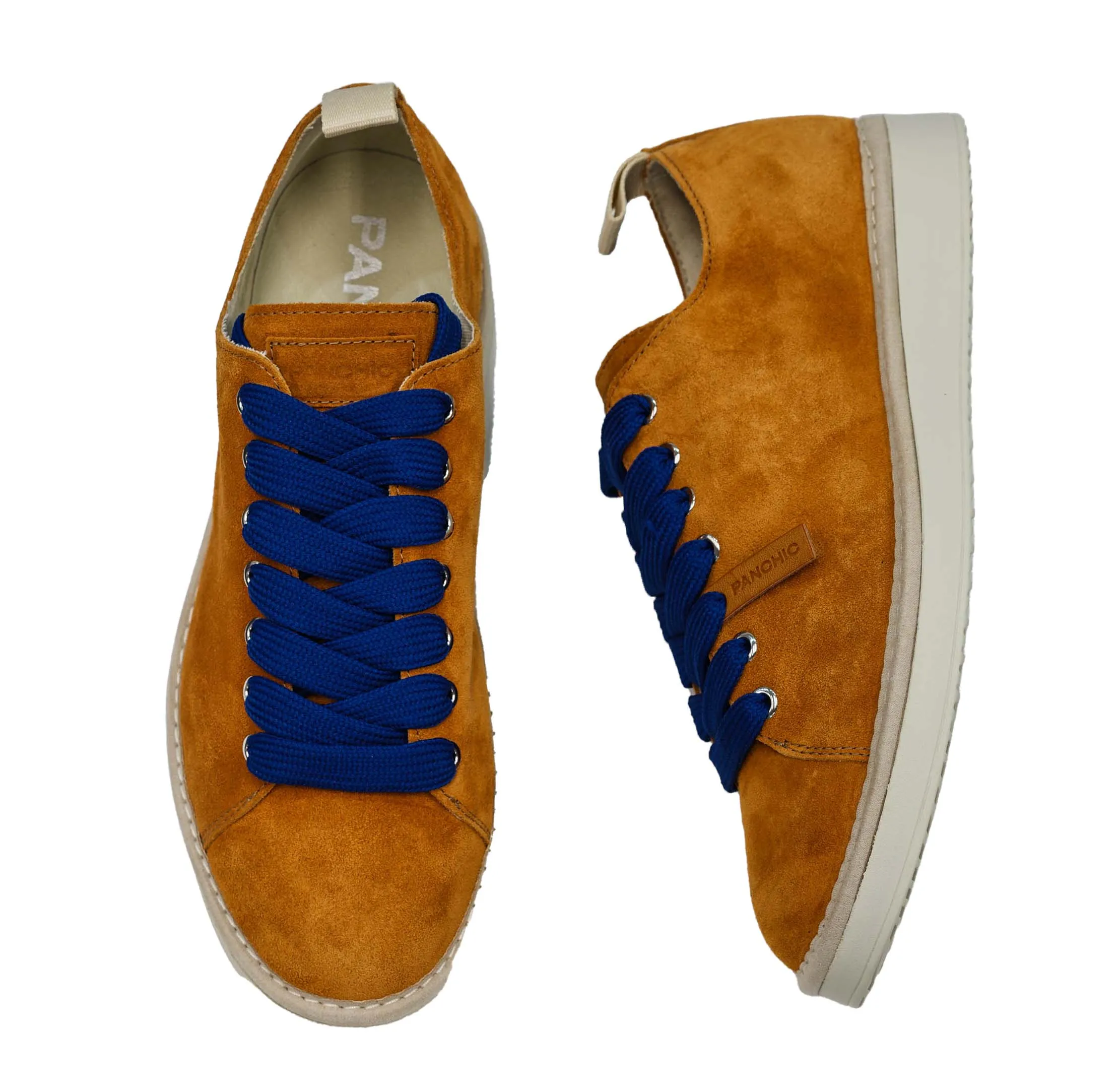 Panchic Men's Caramel & Blue Sneaker M1400 30% OFF