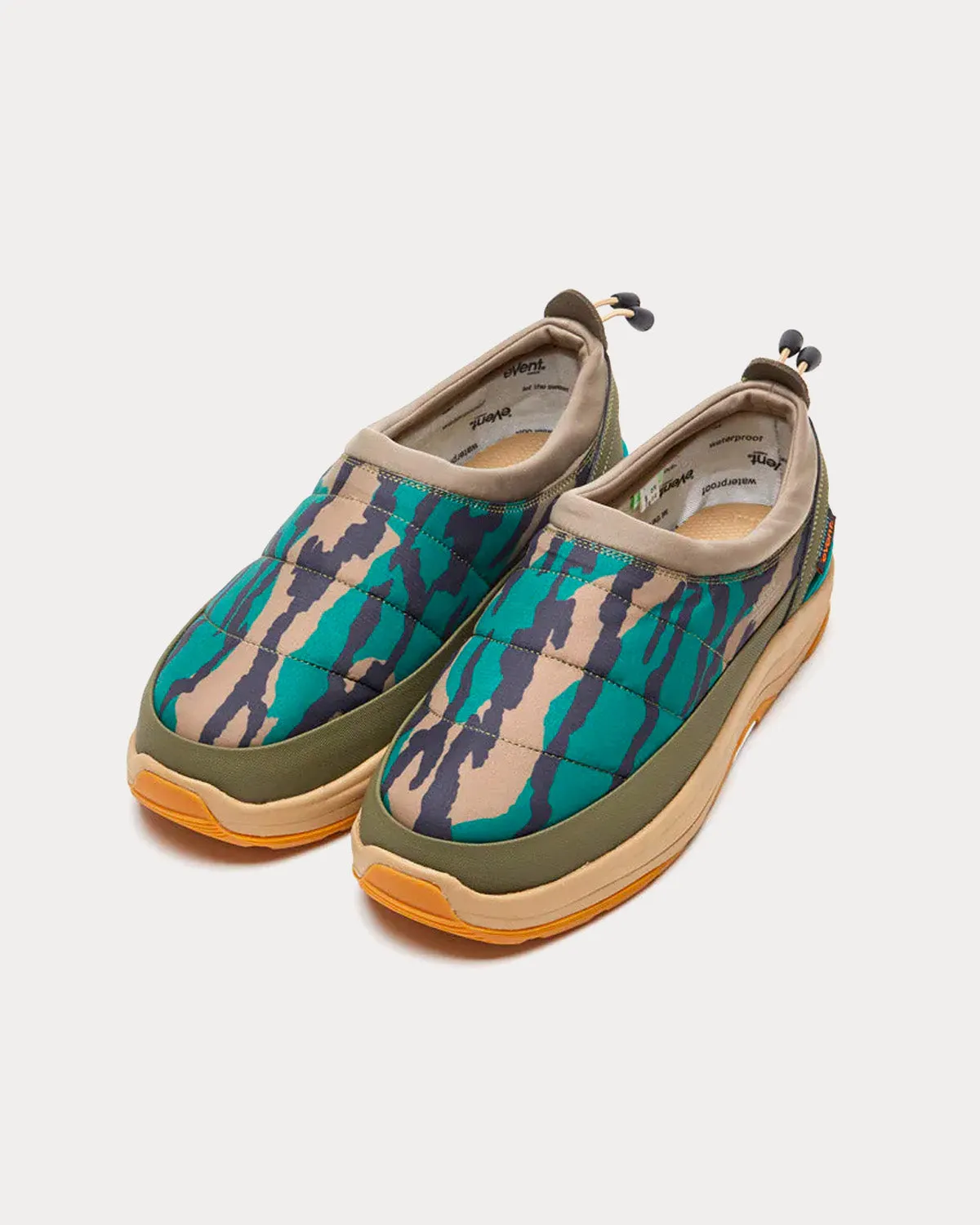 PEPPER-evab-PT04 Green Slip On Sneakers