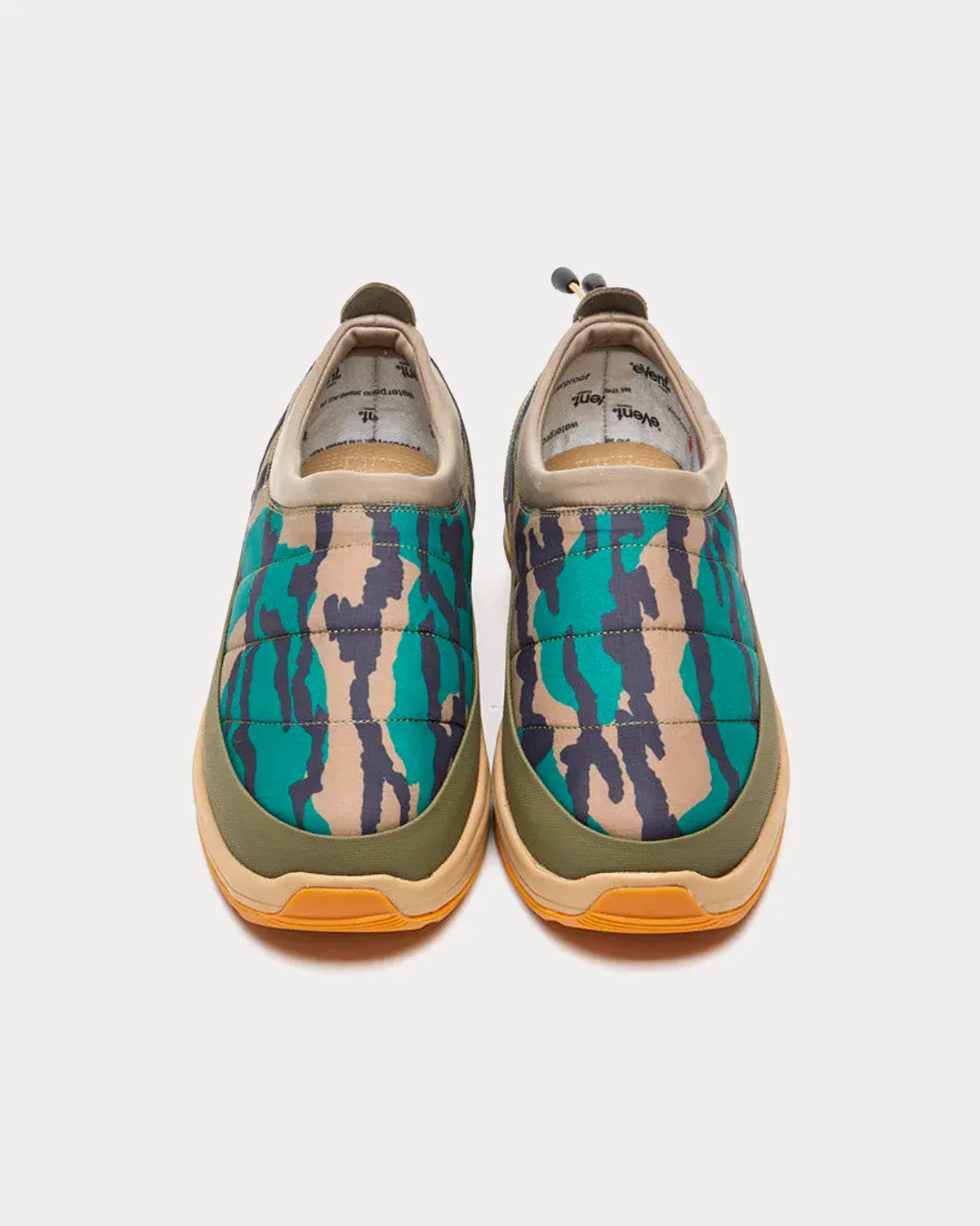 PEPPER-evab-PT04 Green Slip On Sneakers