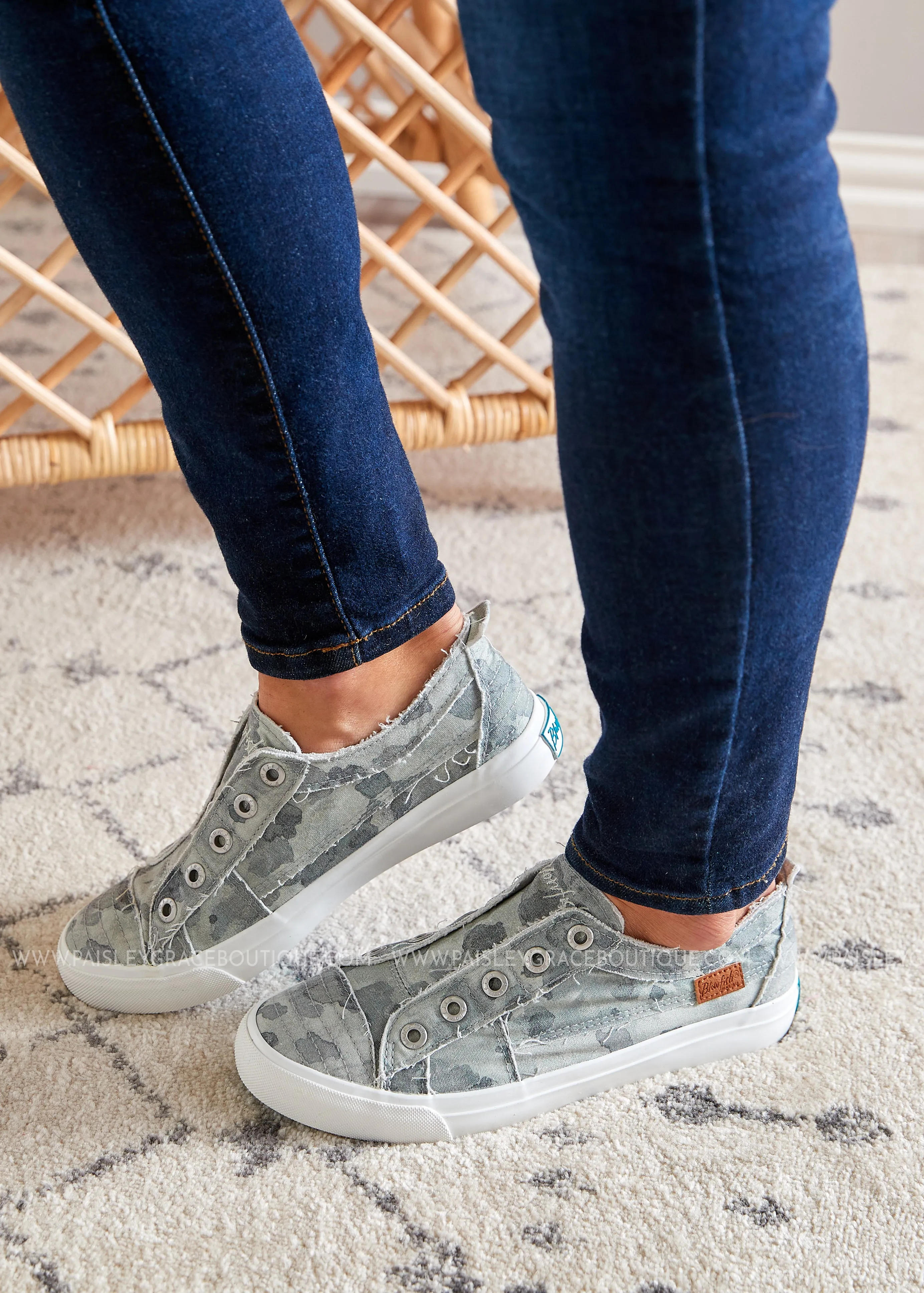 Play Sneaker- GREY CAMO - FINAL SALE