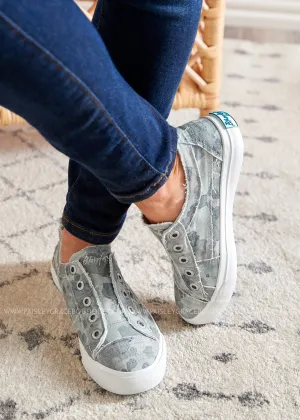 Play Sneaker- GREY CAMO - FINAL SALE